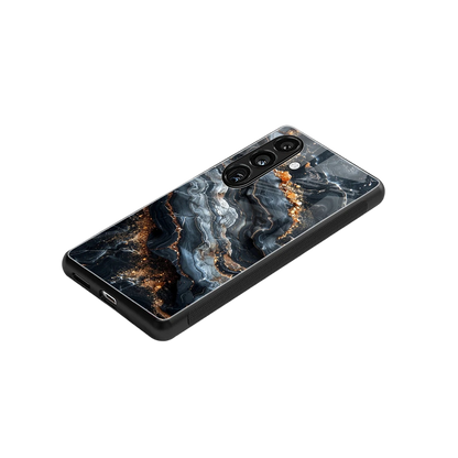 Arctic Stone stylish phone case for samsung galaxy s25 | glossy glass and slim fit