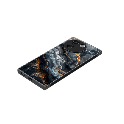 Arctic Stone stylish phone case for vivo v30e | glossy glass and slim fit