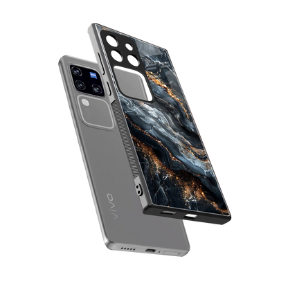 Arctic Stone sleekvivo v30 pro cover with tempered glass back and TPU edges