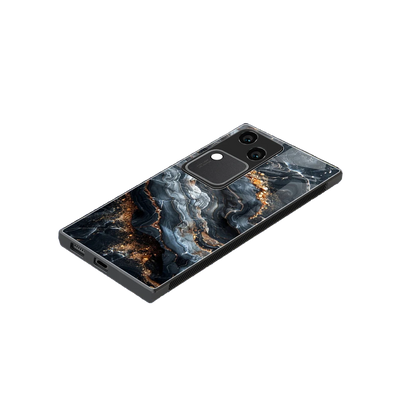 Arctic Stone stylish phone case for vivo v30 | glossy glass and slim fit