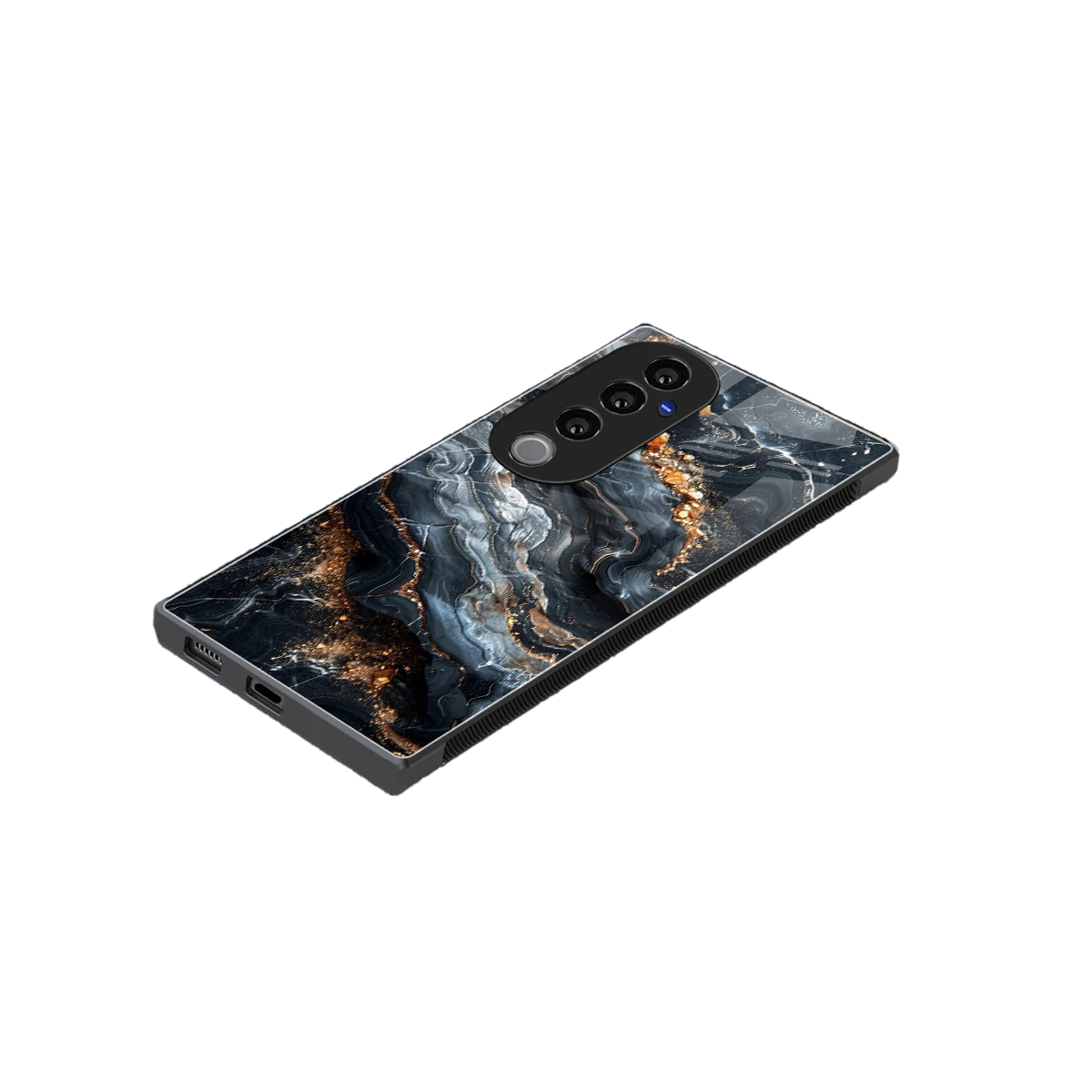 Arctic Stone stylish phone case for vivo v40 pro | glossy glass and slim fit