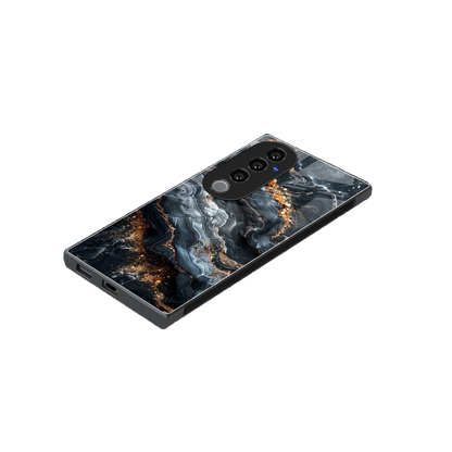 Arctic Stone stylish phone case for vivo v40 pro | glossy glass and slim fit