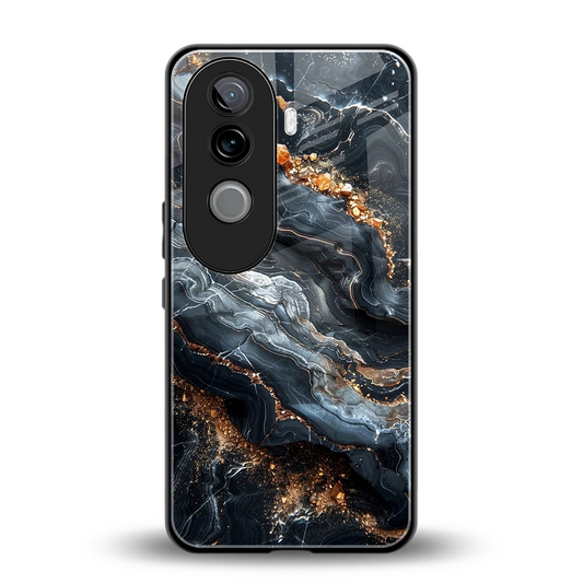 Arctic Stone back phone cover | glass case for vivo v40e