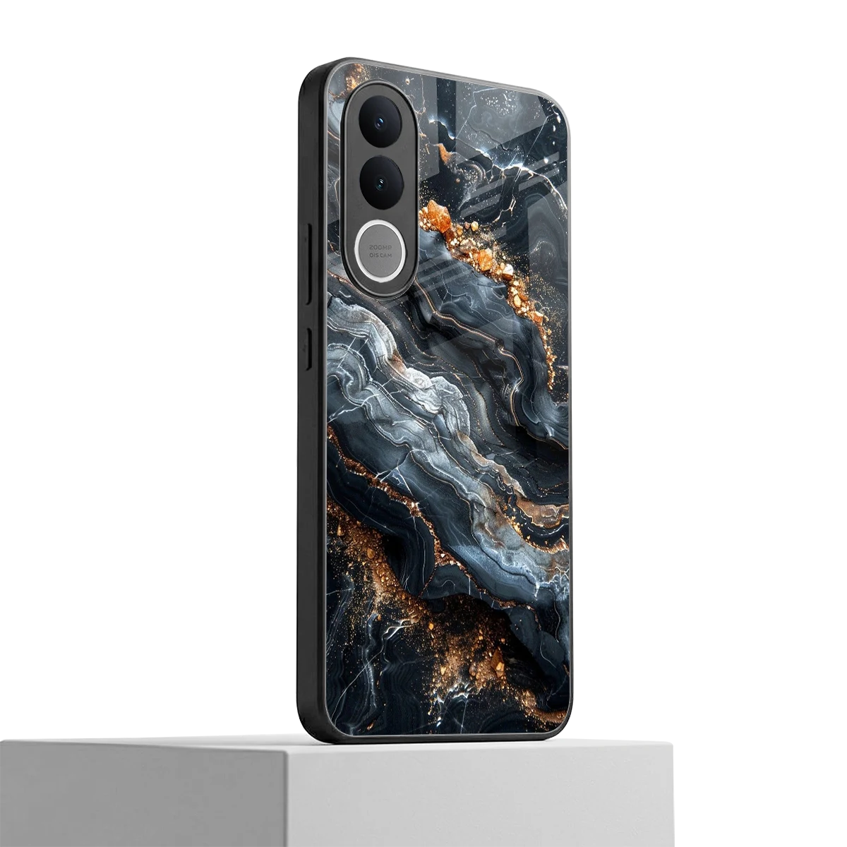 Arctic Stone vivo v70 fe mobile cover | shockproof glass phone case