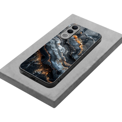 Arctic Stone stylish phone case for vivo v70 fe | glossy glass and slim fit