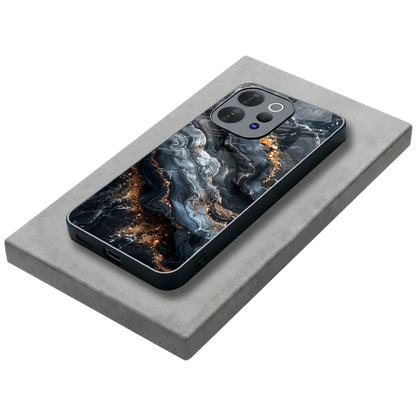 Arctic Stone stylish phone case for vivo v70 | glossy glass and slim fit