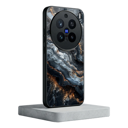 Arctic Stone vivo x200 pro mobile cover | shockproof glass phone case