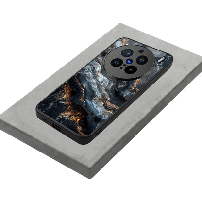 Arctic Stone stylish phone case for vivo x200 pro | glossy glass and slim fit
