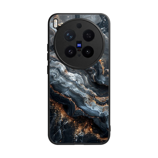Arctic Stone back phone cover | glass case for vivo x300 pro