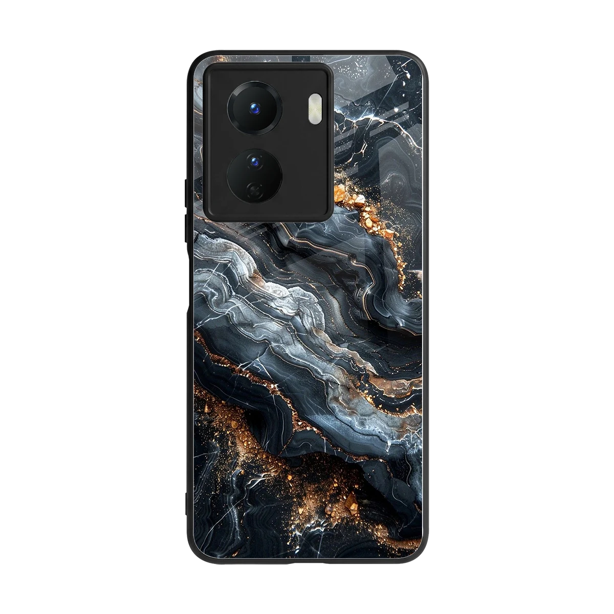 Arctic Stone back phone cover | glass case for vivo y16