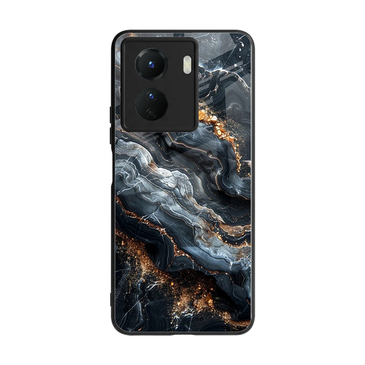 Arctic Stone back phone cover | glass case for vivo y16