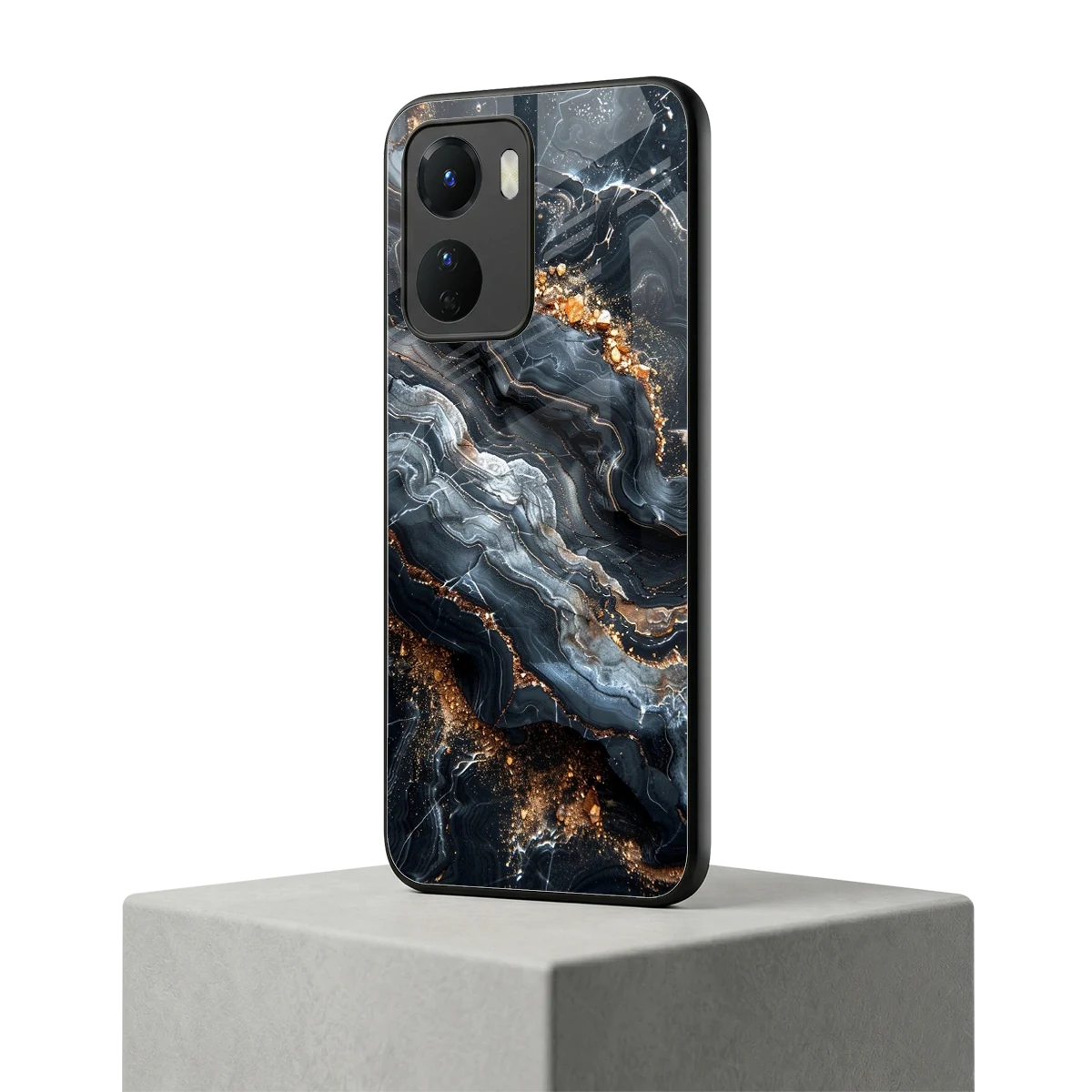 Arctic Stone vivo y16 mobile cover | shockproof glass phone case