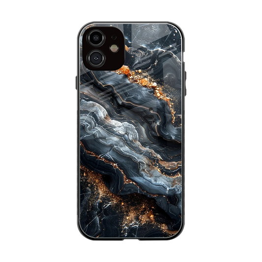 Arctic Stone back phone cover | glass case for iphone 12