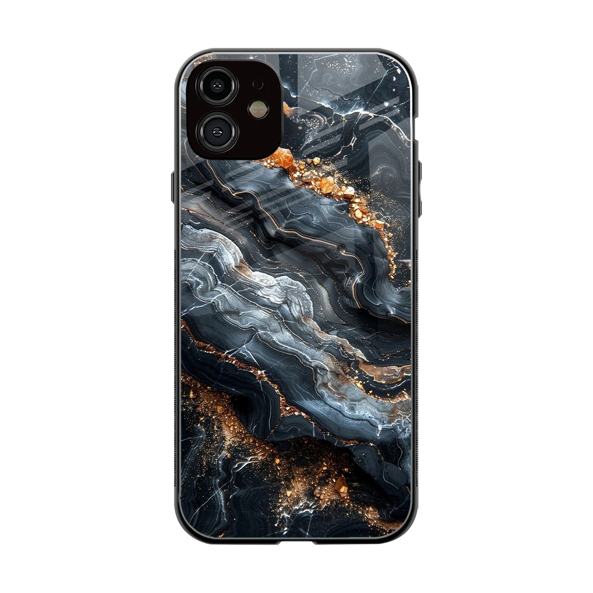 Arctic Stone back phone cover | glass case for iphone 11