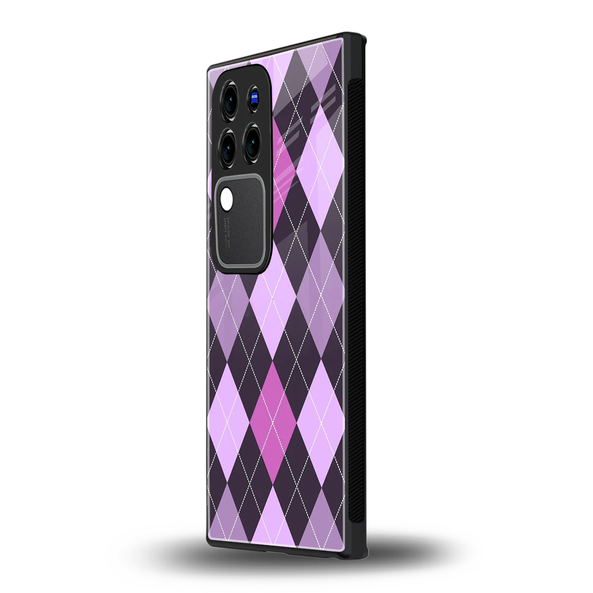 Argyle Purplevivo v30 pro mobile cover | shockproof glass phone case