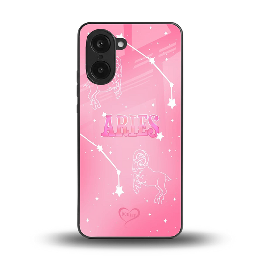 Aries Aura back phone cover | glass case for oneplus nord ce5 5g