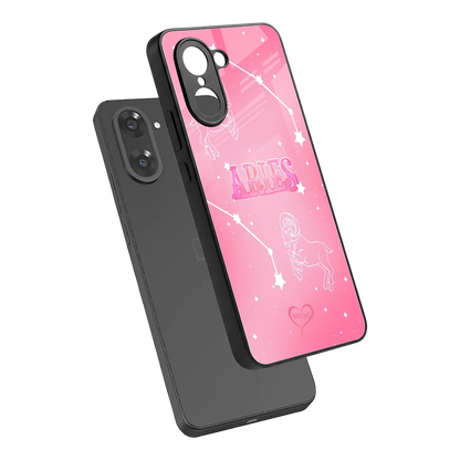 Aries Aura sleek oneplus nord ce5 5g cover with tempered glass back and TPU edges