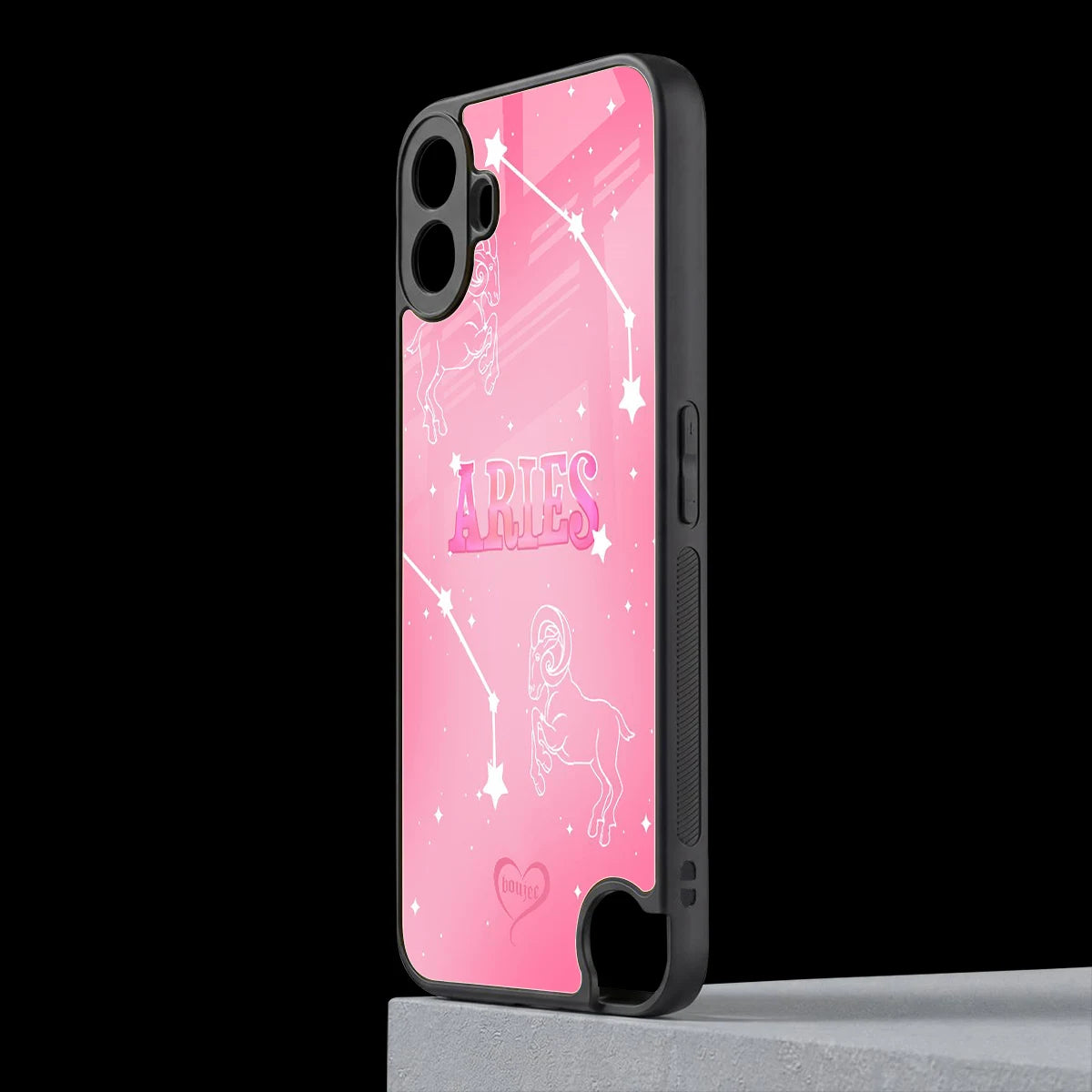 Aries Aura cmf nothing phone 1 mobile cover | shockproof glass phone case