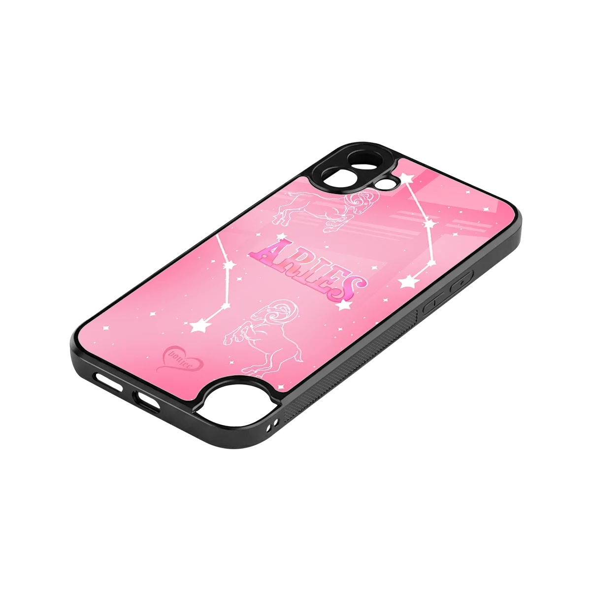Aries Aura stylish phone case for cmf nothing phone 1 | glossy glass and slim fit