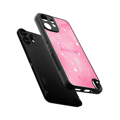 Aries Aura sleek cmf nothing phone 2 pro cover with tempered glass back and TPU edges