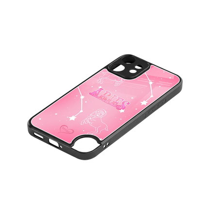 Aries Aura stylish phone case for cmf nothing phone 2 pro | glossy glass and slim fit