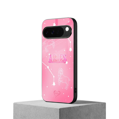 Aries Aura google pixel 10 pro xl mobile cover | shockproof glass phone case