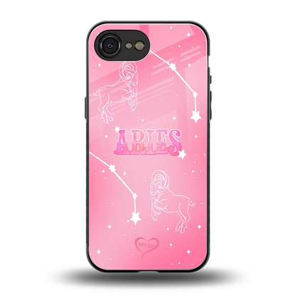 Aries Aura back phone cover | glass case for iphone 16e