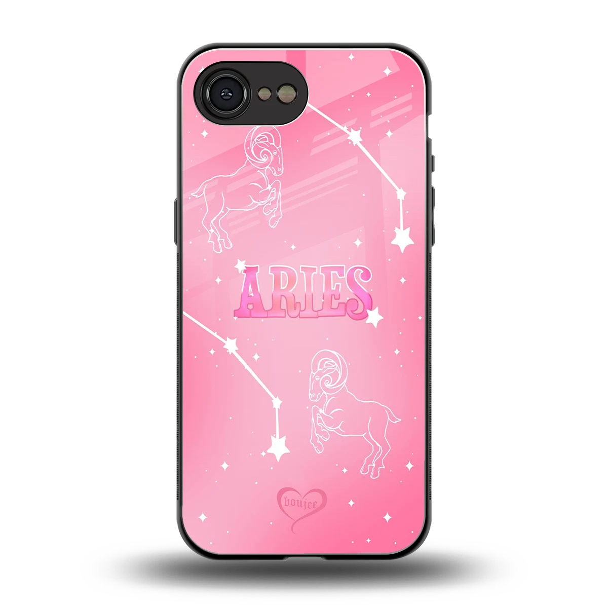 Aries Aura back phone cover | glass case for iphone 17e