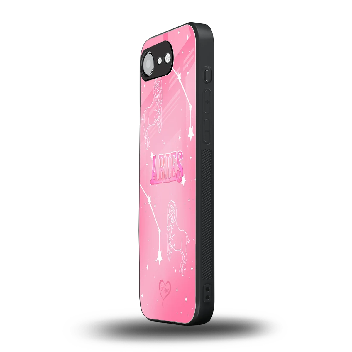 Aries Aura iphone 17e mobile cover | shockproof glass phone case