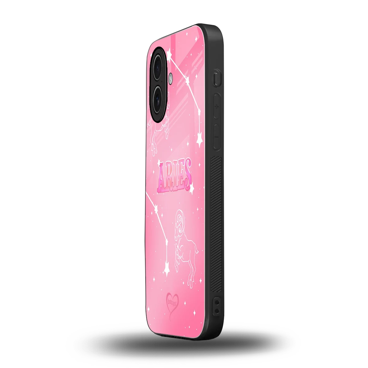 Aries Aura iphone 17 mobile cover | shockproof glass phone case