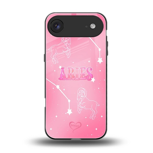Aries Aura back phone cover | glass case for iphone air