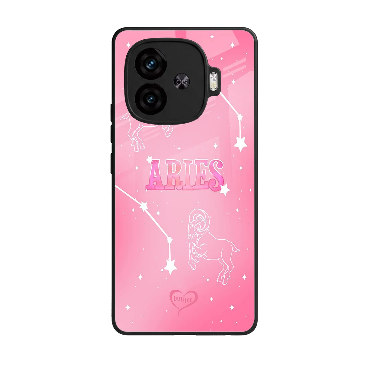 Aries Aura back phone cover | glass case for iqoo neo 10r 5g