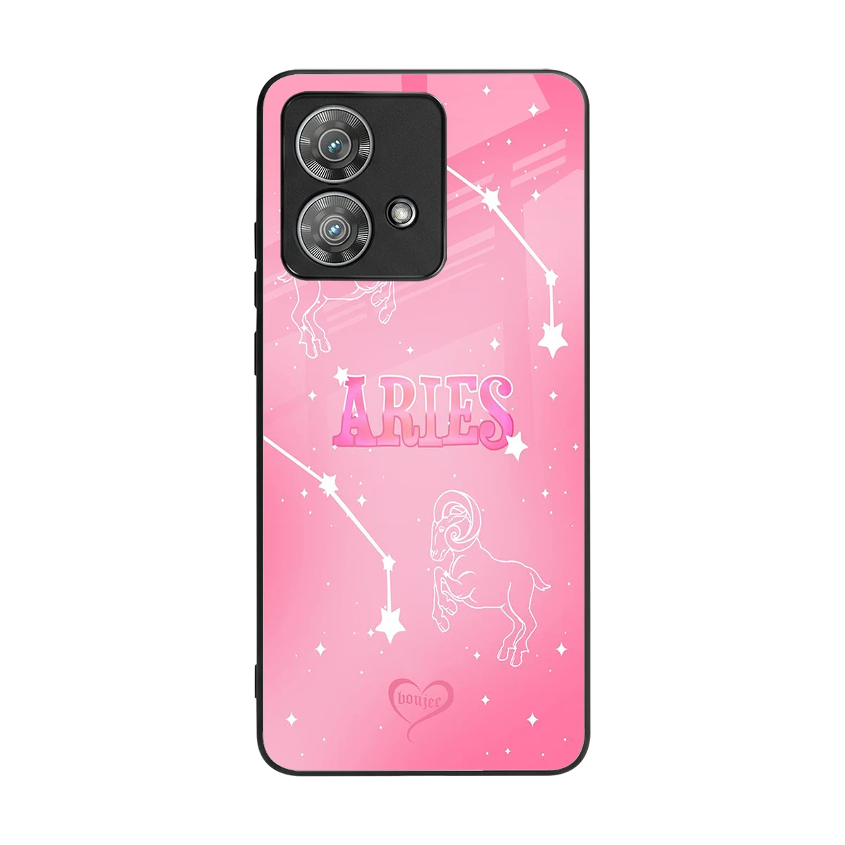 Aries Aura back phone cover | glass case for motorola edge 40 neo 5g