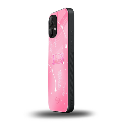 Aries Aura nothing phone 2 mobile cover | shockproof glass phone case