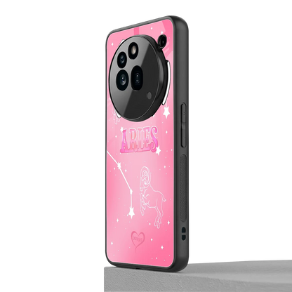 Aries Aura nothing phone 3a pro mobile cover | shockproof glass phone case