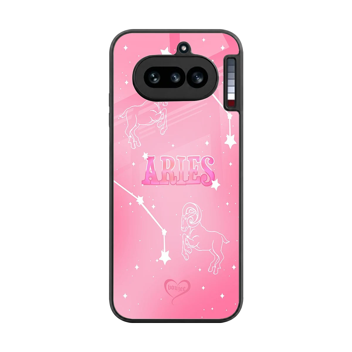 Aries Aura back phone cover | glass case for nothing phone 4a