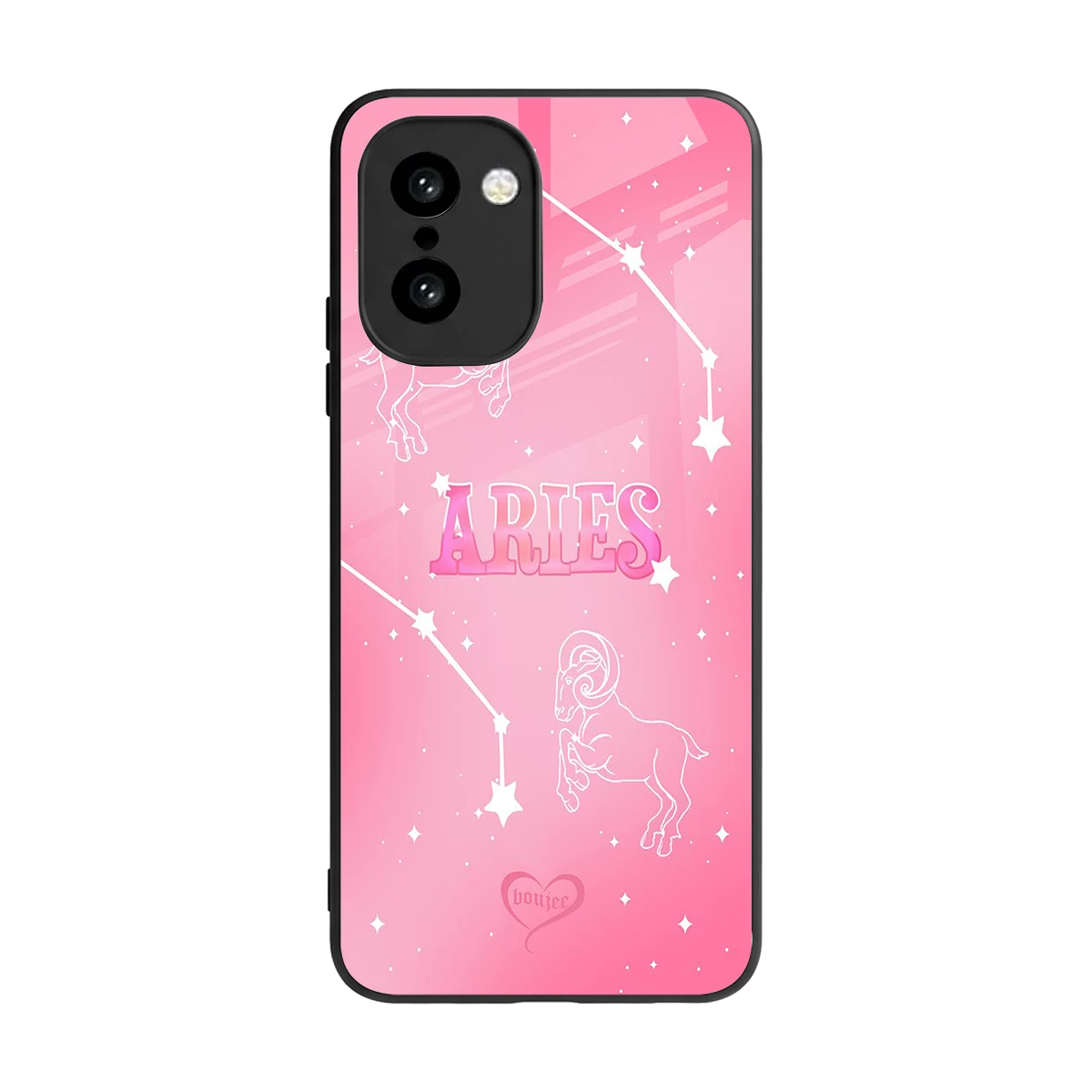 Aries Aura back phone cover | glass case for oneplus 15r