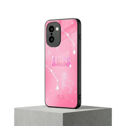 Aries Aura oneplus 15r mobile cover | shockproof glass phone case