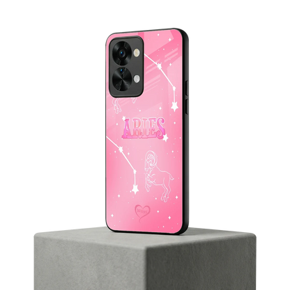 Aries Aura oneplus nord 2t mobile cover | shockproof glass phone case