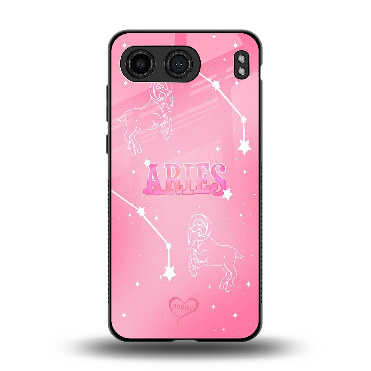 Aries Aura back phone cover | glass case for oneplus nord 4