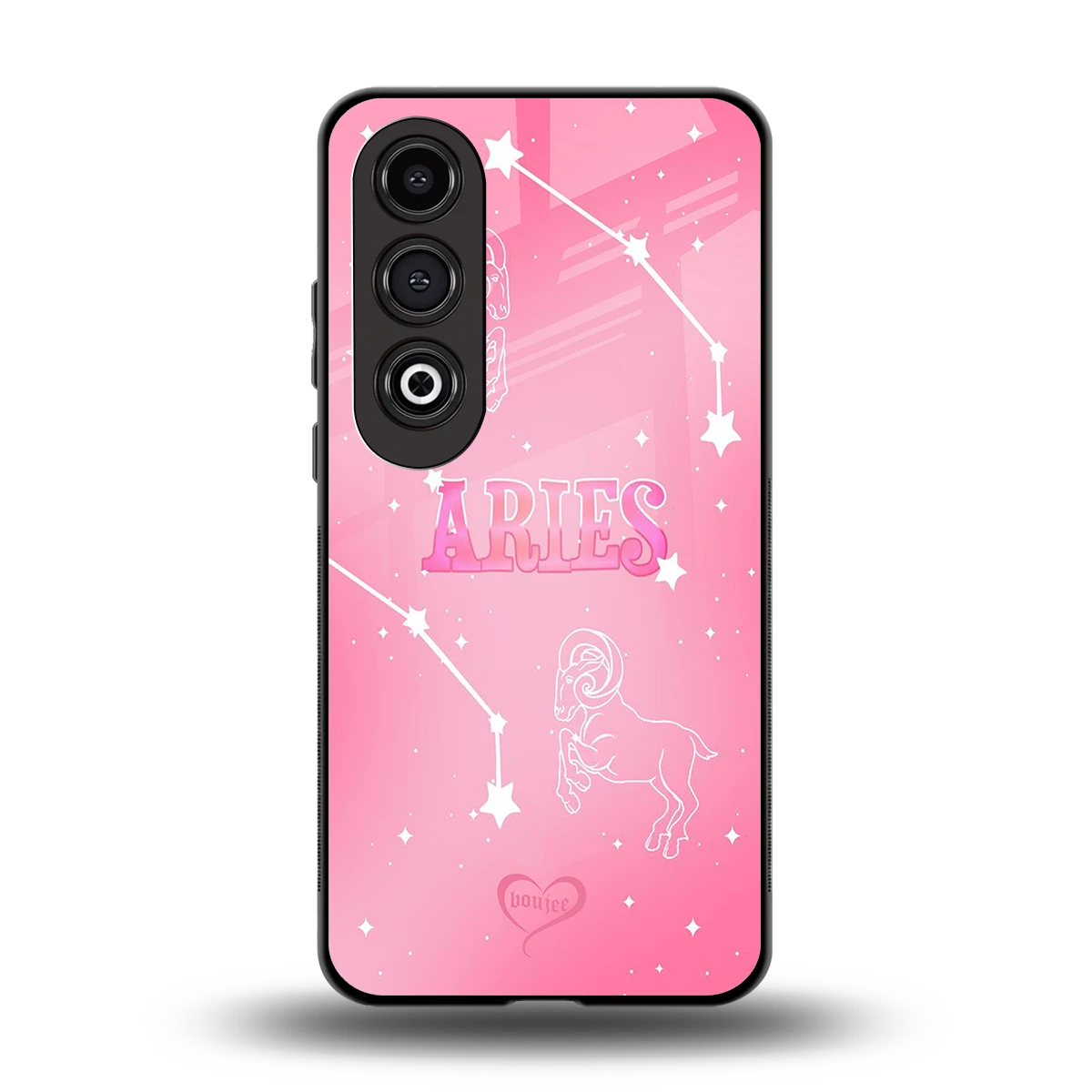 Aries Aura back phone cover | glass case for oneplus nord ce 4