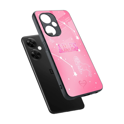 Aries Aura sleek oneplus nord ce 3 lite cover with tempered glass back and TPU edges