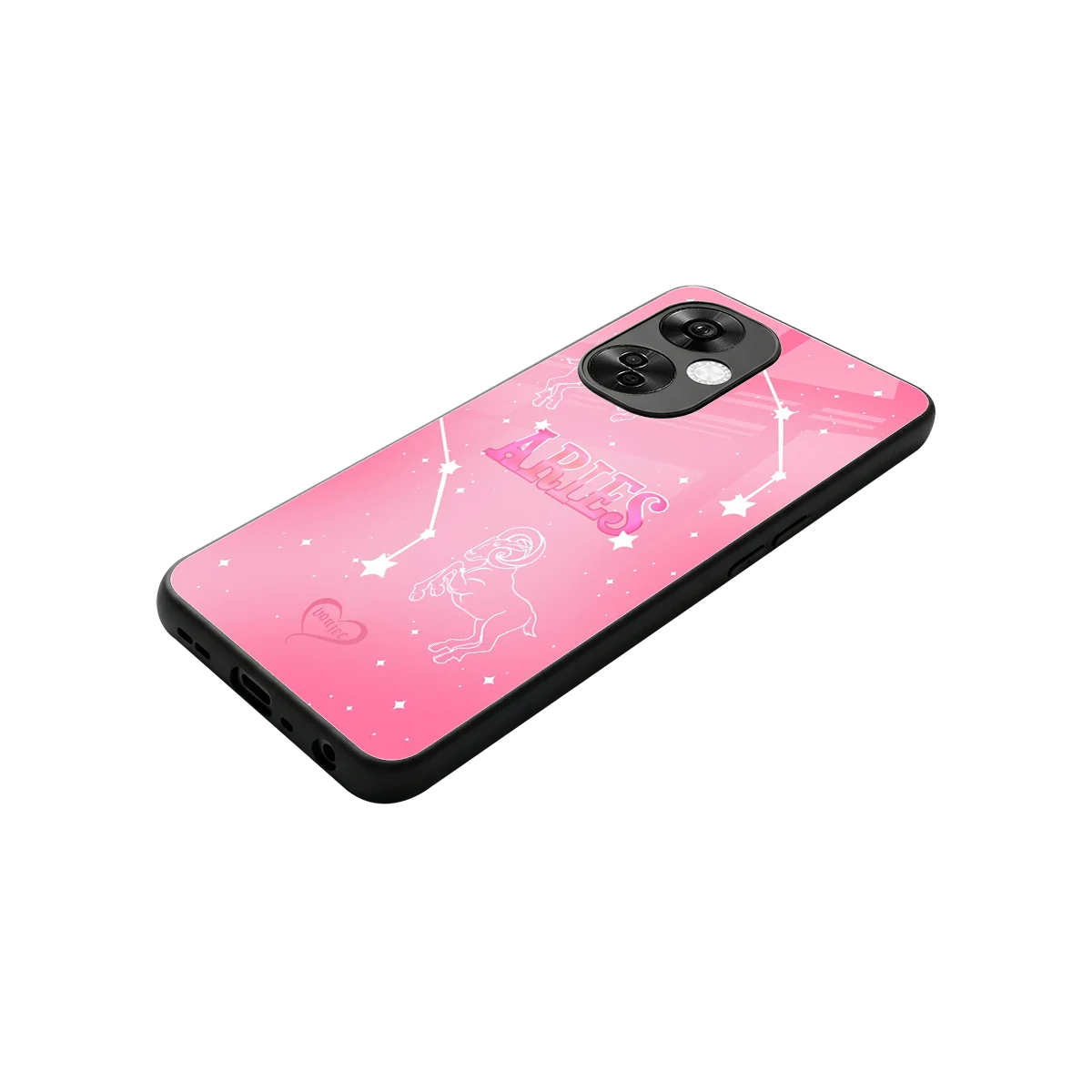 Aries Aura stylish phone case for oneplus nord ce 3 lite | glossy glass and slim fit
