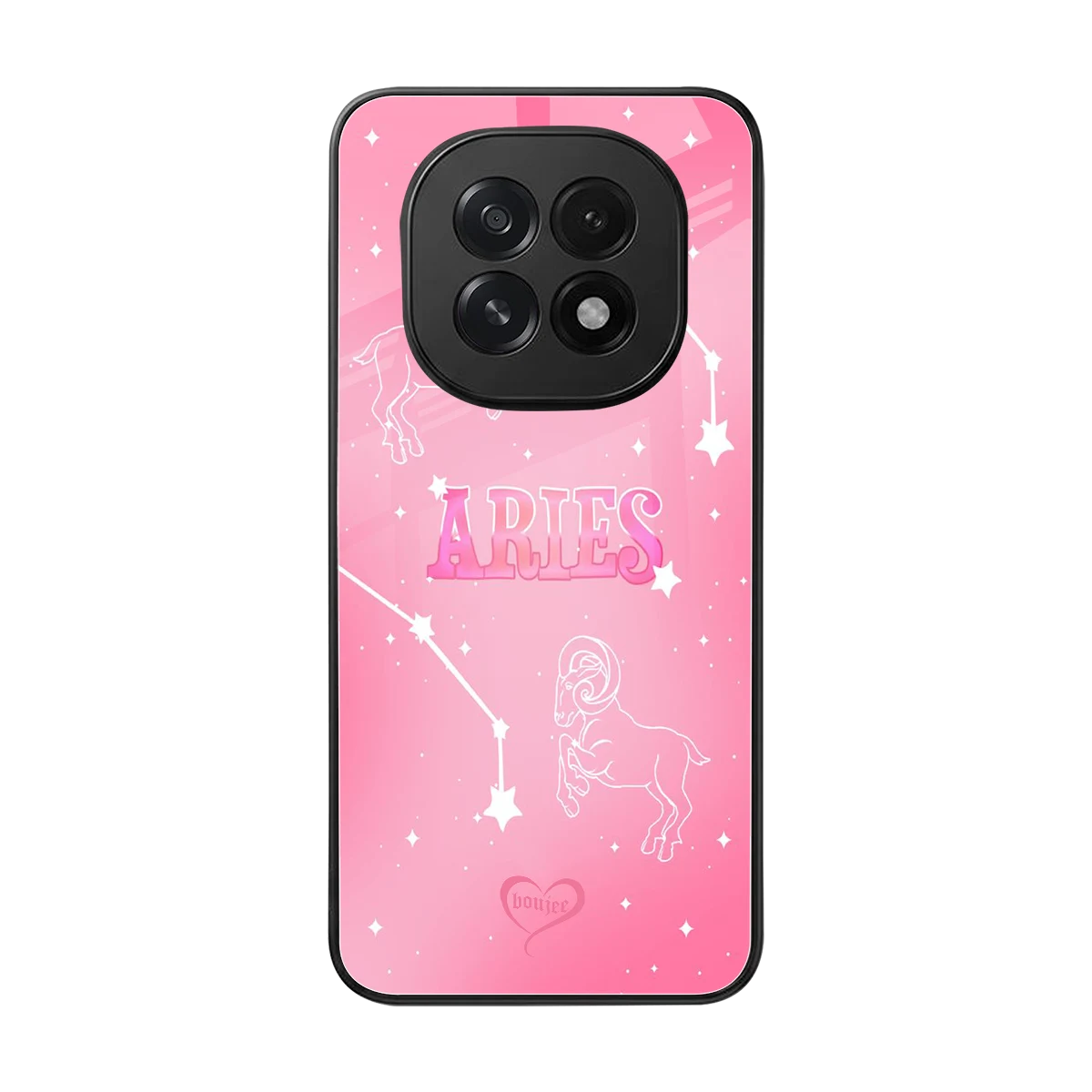 Aries Aura back phone cover | glass case for oppo f29 5g