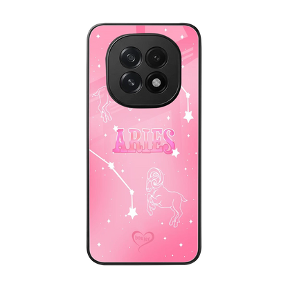 Aries Aura back phone cover | glass case for oppo f29 5g