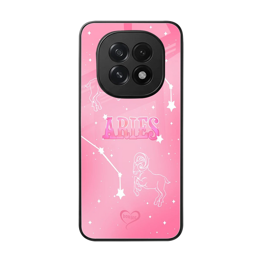 Aries Aura back phone cover | glass case for oppo f29 5g