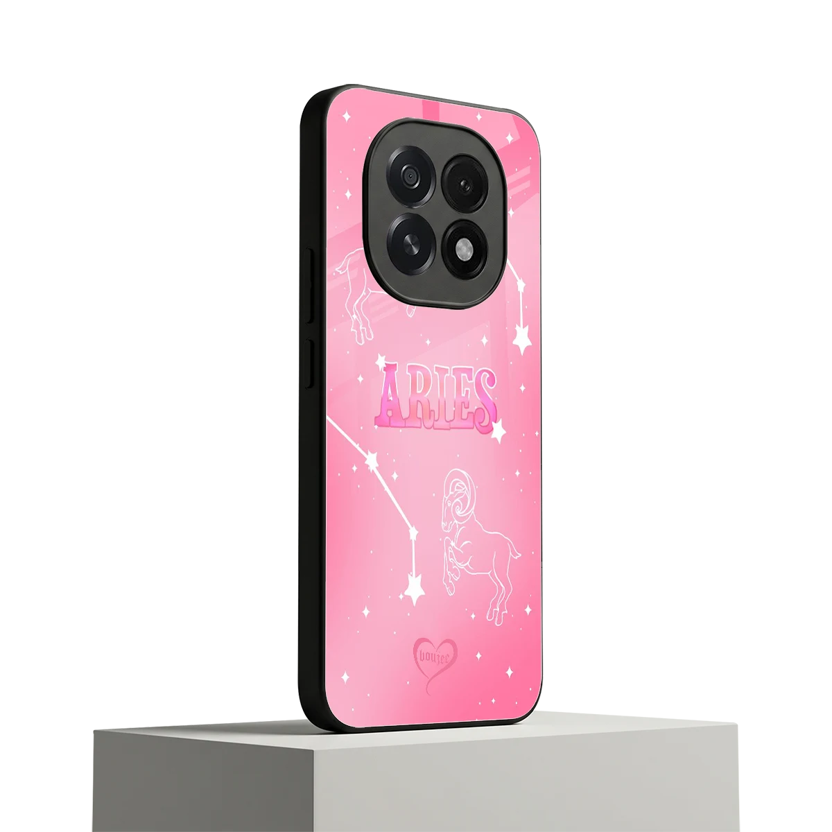 Aries Aura oppo f29 5g mobile cover | shockproof glass phone case