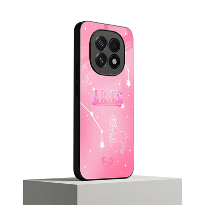 Aries Aura oppo f29 5g mobile cover | shockproof glass phone case