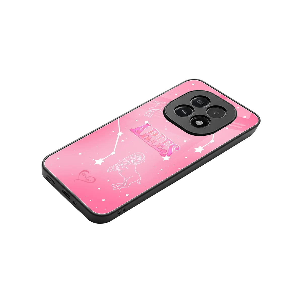 Aries Aura stylish phone case for oppo f29 5g | glossy glass and slim fit