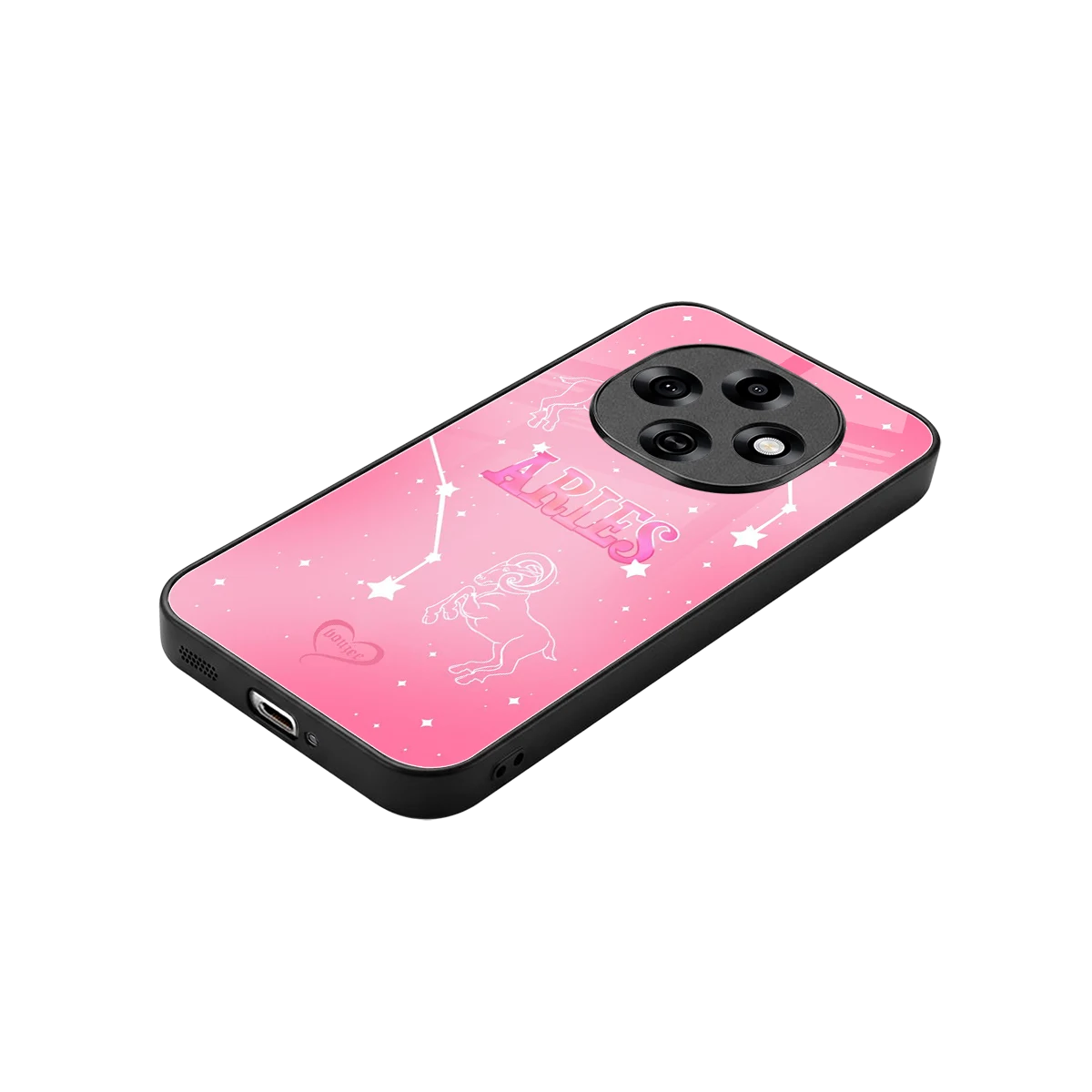 Aries Aura stylish phone case for oppo f31 pro 5g | glossy glass and slim fit